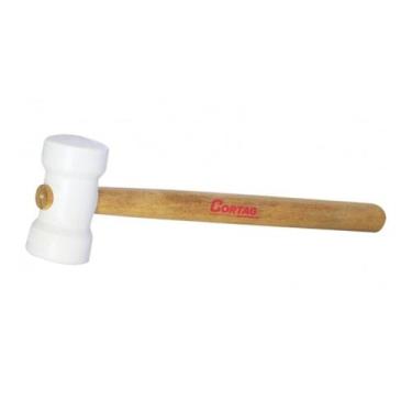 Imagem de Martelo Borracha 40mm Branco 61277 Cortag