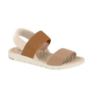 Imagem de Sandalia Ortopedica Modare Elastico Massageadora 7162206, Camel creme,