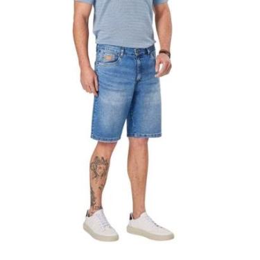 Imagem de Bermuda Casual Pedal Reta Masculina Max Denim Premium 12079 Jeans-Masculino