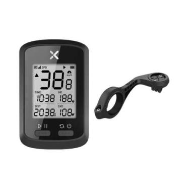Imagem de Computador De Bicicleta À Prova d'Água Bluetooth ANT+ GPS, Velocímetro