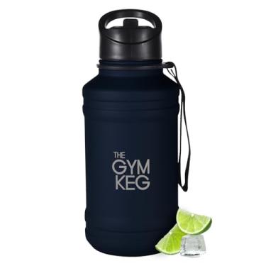 Imagem de Garrafa de água esportiva de aço inoxidável – Garrafa de ferro com isolamento de parede dupla – Garrafas de água inoxidável isoladas – Jarra esportiva de metal – Mantém os líquidos quentes ou frios por horas – Hydro Flask, garrafa térmica de água