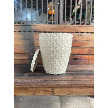 Imagem de Vasos Polietileno Coluna Berlian Gold P 3D (Bege)