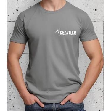 Imagem de Camiseta Camisa de Algodão Adulto Masculina Feminina Uniforme Profissi