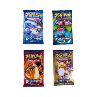 Imagem de Pacote De Cartas Booster Pokemon Shining Fates Para Crianças 10 40PC J