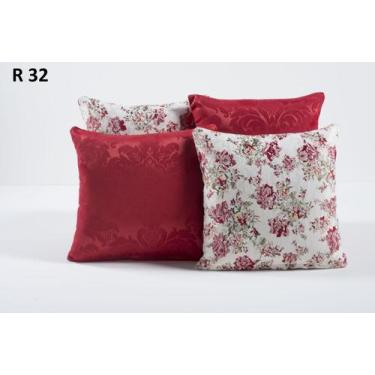 Imagem de Capas Jacquard para Almofada Kit 4 Peças 32 - Wellus Enxovais