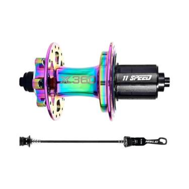 Imagem de Cubo De Bicicleta NanLio X360 De 32 Furos, 8 Patilhas, 3 Dentes, 360T,