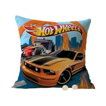Imagem de Capa De Almofada Hot Wheels Racing Com Estampa De Padrão, Capa De Almo