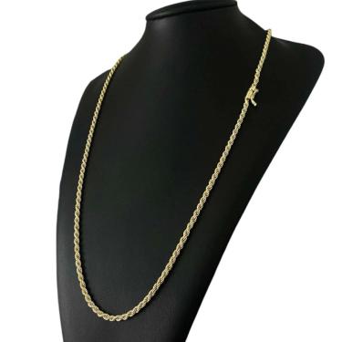 Imagem de Cordão Baiano 3Mm - Banhado A Ouro 18K