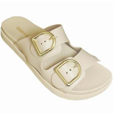 Imagem de Chinelo Slide Feminino Terra e Agua Fivela Rasteira Leve e Confortável 970207-Feminino