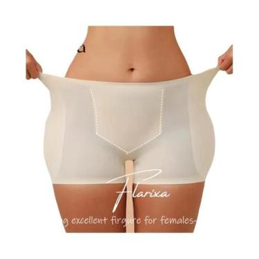 Imagem de Calcinha Modeladora Feminina Respirável De Tecido Gelado Com Almofadas