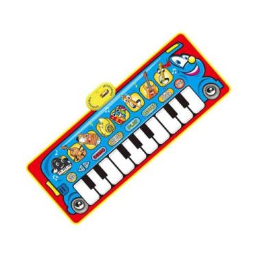 Imagem de Tapete Musical Para Crianças, Teclado De Chão Para Bebês, Brinquedo Ed