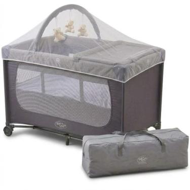 Imagem de Berço de Bebê Cercado Joly Infantil com Trocador Mobile Mosquiteiro e 