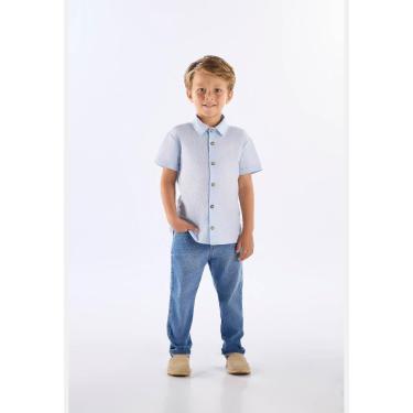 Imagem de Calça para Menino em Jeans Moletom Up Baby-Masculino