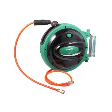 Imagem de Carretel Retrátil C/Mangueira de Ar 10Mt - Sata