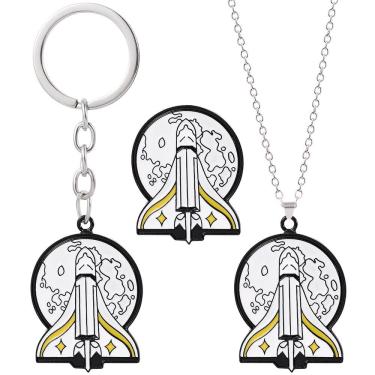 Imagem de Chaveiro Metal Enamel Coraline Cartoon Character