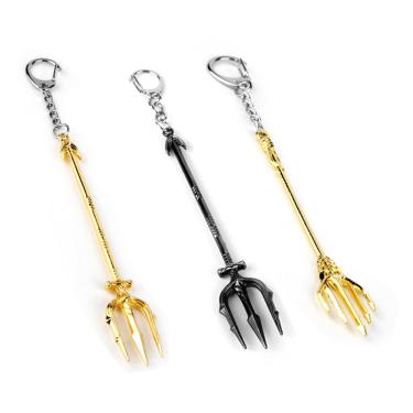 Imagem de Chaveiro Aquaman Trident DC Superheroes, presente colecionável