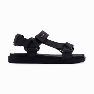 Imagem de Sandália Feminina Zaxy Go Estilosa Confortável Original -, Preto, 38