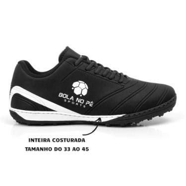 Imagem de Chuteira Society Toda Costurada Original Confortável Adulto e Infantil