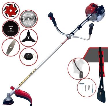 Imagem de Aparador De Grama à Gasolina Kawashima Bcj431l 43cc 6 Em 1