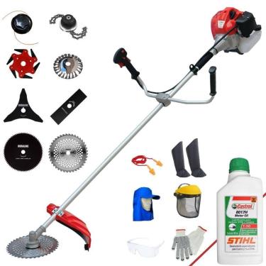 Imagem de Aparador Grama Anmax Cg520p 2,2hp 8 Em 1 + Epi + Óleo Stihl