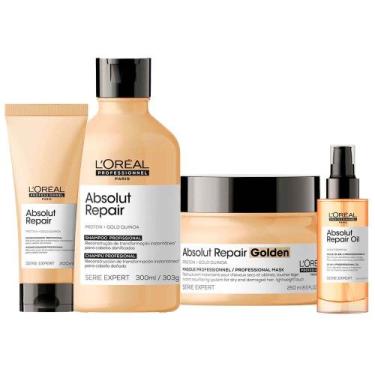 Imagem de L'Oréal Professionnel Absolut Repair Kit Shampoo + Condicionador + Más