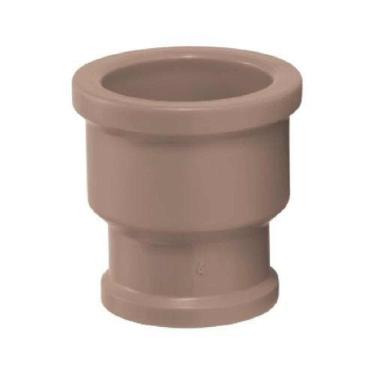 Imagem de Luva de Redução 60 X 50mm em Latão com Junta Soldável e Roscável para Instalações Hidráulicas Amanco