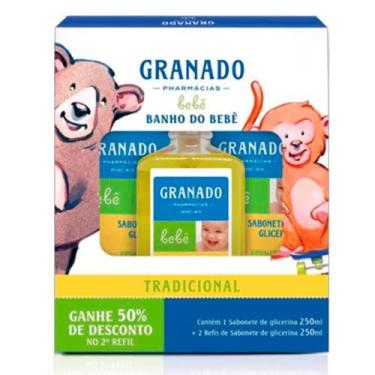 Imagem de Sabonete Liquido Infantil Granado 250ml com 2 Refis