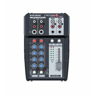 Imagem de Mesa de Som Automotivo Stetsom STM0602 2 Canais 12V 4 Equalizador Band