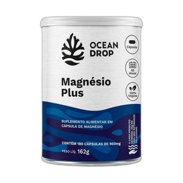 Imagem de Magnesio Plus Quelato Dimalato Taurato 180 Caps - Ocean Drop-Unissex