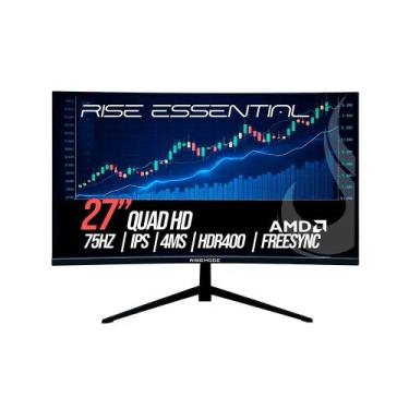Imagem de Monitor Gamer Rise Mode Essential 27", QHD, 4ms, IPS, FreeSync, HDR 40