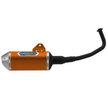 Imagem de Escapamento esportivo de moto Pro Tork Mini 3 para Pcx, DOURADO, Único