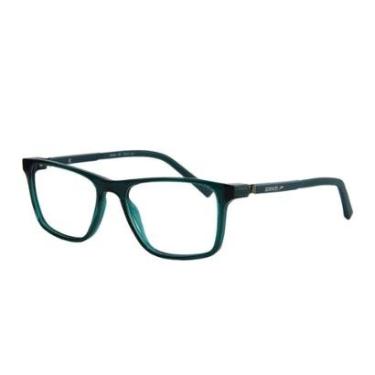 Imagem de Armação De Óculos Speedo Haste 360 Sp4083 E01 Verde Translúcido-Masculino