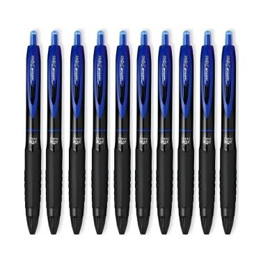 Imagem de Kit 10 Caneta Gel Retrátil Signo 307 Uni-ball - 0.7mm