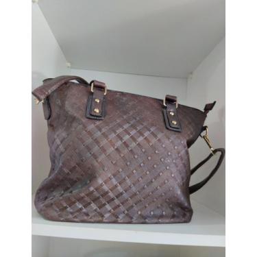 Imagem de Bolsa feminina marrom - Morena flor 