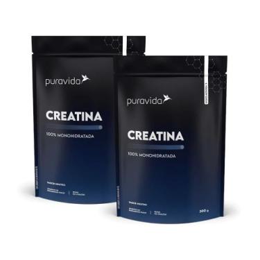 Imagem de Kit 2 Creatina 100% Monohidratada 300g Puravida