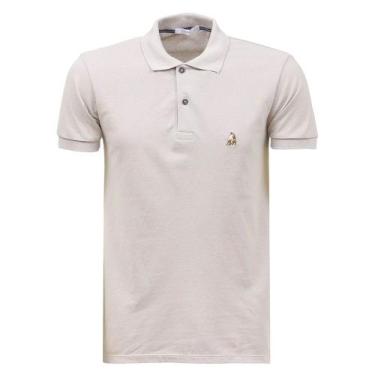 Imagem de Camisa Masculina Gola Polo Bege Tassa 38753, GG