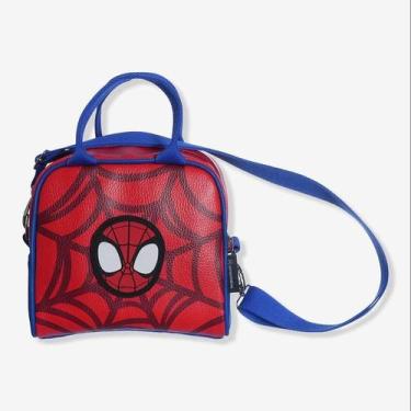 Imagem de MALETA LANCHEIRA TERMICA INFANTIL HOMEM ARANHA Zona Criativa