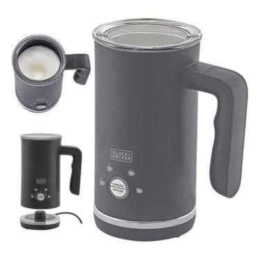 Imagem de Espumador de Leite Elétrico 600W Inox com 4 Funções Black + Decker 110V