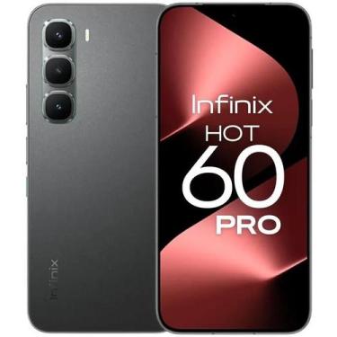 Imagem de Smartphone Infinix Hot 60 Pro Preto Dual Sim lte 6.78 256GB 16GB NFC F