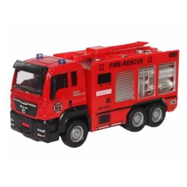 Imagem de Caminhão Truck Bombeiro Acessórios 1:55 Polibrinq