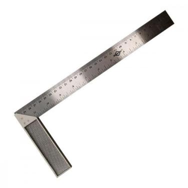 Imagem de Esquadro Brasfort Aluminio 12''- 30Cm - 8557 - BRASFORT / BRAFT