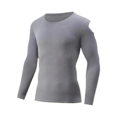 Imagem de Conjunto De Calças Térmicas De Manga Longa Para Homens, Casual De Outo