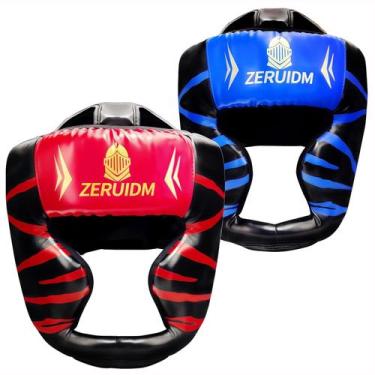 Imagem de Casco de Boxeo ZERUIDM Entrenamiento y Sparring MMA 2 Unidades