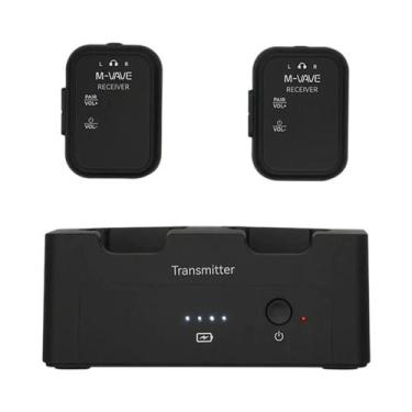 Imagem de Sistema De Monitoramento De Fone De Ouvido Sem Fio M-VAVE WP-12 Com Ba