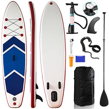Imagem de HEYLIFE SUP Tábua de Pás Insufláveis Stand Up 15 CM Espessura da Tábua de Pás em Pé 150 Kgs com acessórios Premium All Around Peso leve para presente de aniversário