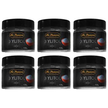 Imagem de Kit 6 Xylitol Super Premium Natural La Pianezza 130g