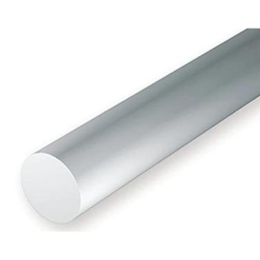 Imagem de Vareta redonda de estileno plástico branco 350 mm x 0,50 mm - embalagem com 10 unidades ref. 0218