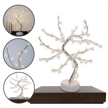 Imagem de Enfeite Luminoso Natalino Decoração Árvore Led Presente Casa