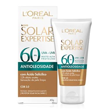 Imagem de L’Oréal Paris Protetor Solar Facial L'Oréal Paris Solar Expertise Antioleosidade Fps60 Cor 3.0 Média 40G