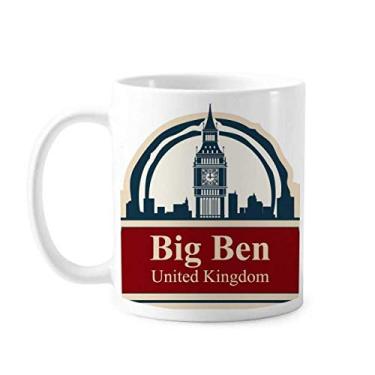 Imagem de United Kingdom Country City Big Ben London UK Caneca cerâmica café porcelana xícara louça